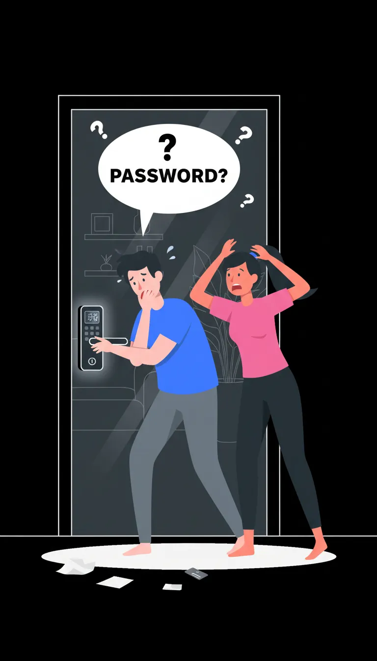 현관 비밀번호 메모